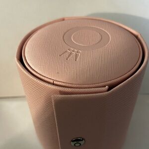 Pink Round Jewelry Case - Multi-Tier
